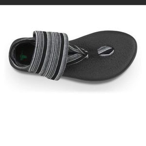 Sanuk Yoga Slings 2, Black and White